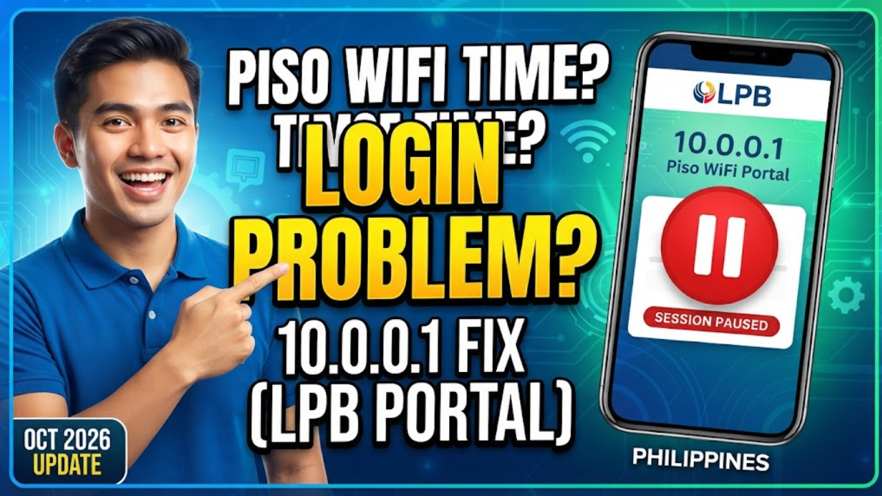 10.0.0.1 Piso WiFi Pause Time